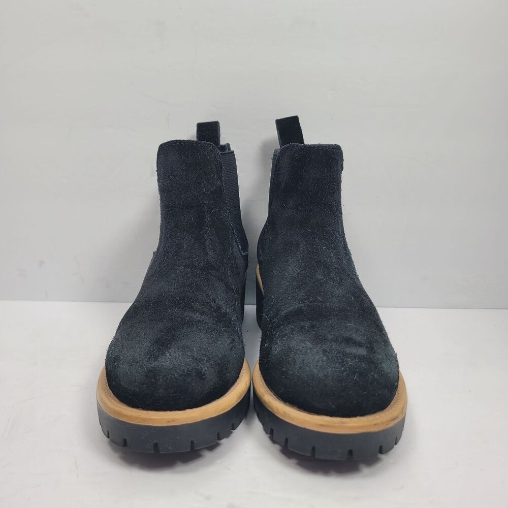 Blondo Mayes Women's Waterproof Black Suede Chelsea Boots B7145 015 US Size 6.5M - Picture 3 of 8